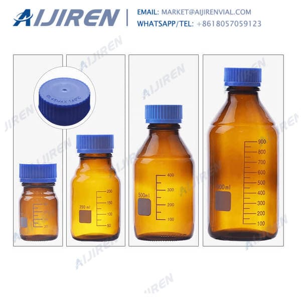Glass Sample VialProfessional blue screw cap reagent bottle 1000ml Simax